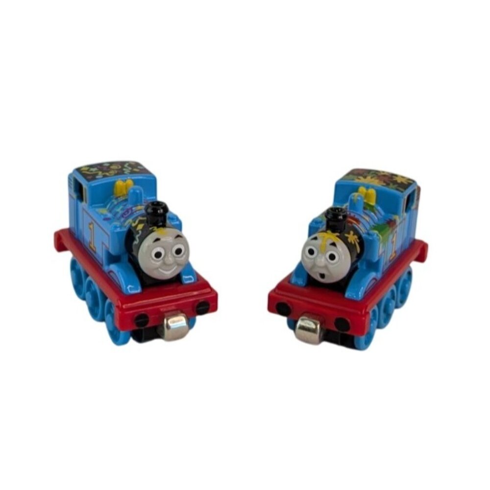 Thomas & Friends Take Along Paint Splatter/Happy Birthday Thomas Trains‎ Diecast
